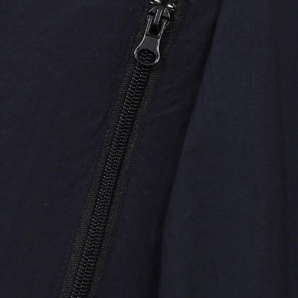 B.Sure Navy Blue Hooded Jacket And Shorts Set - Picture 3 of 4